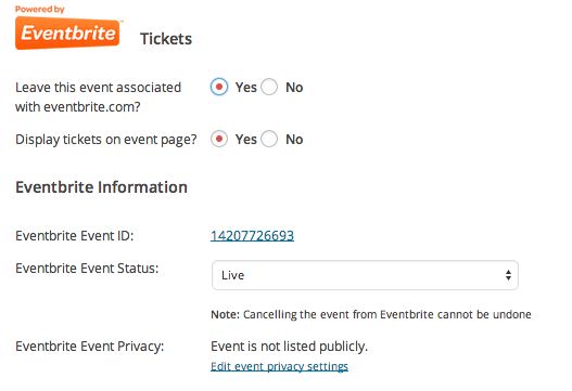 Eventbrite Tickets