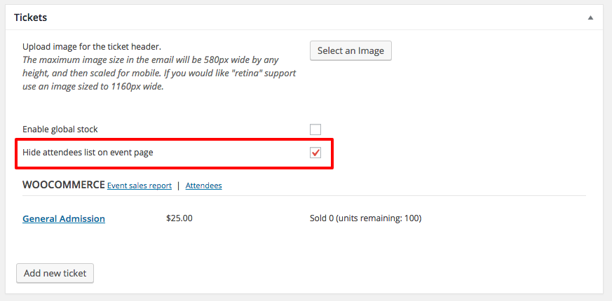 Edit Event ‹ Modern Tribe Tickets — WordPress