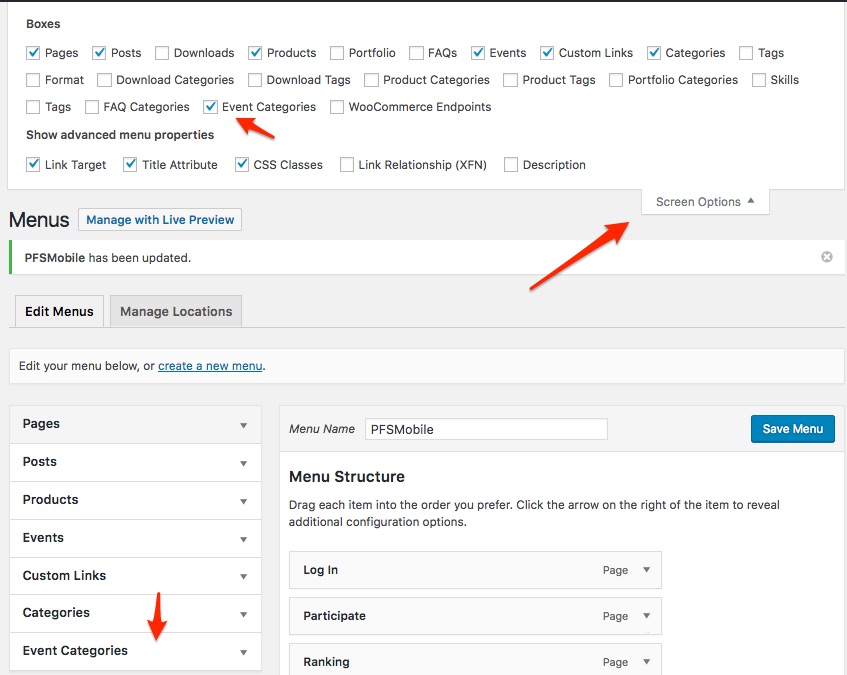 eventcategories