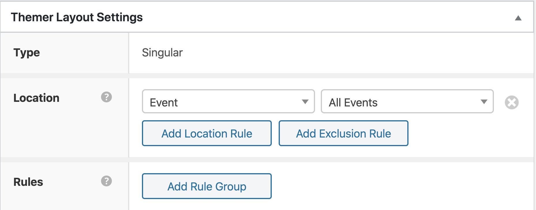 Beaver Builder themer layout settings